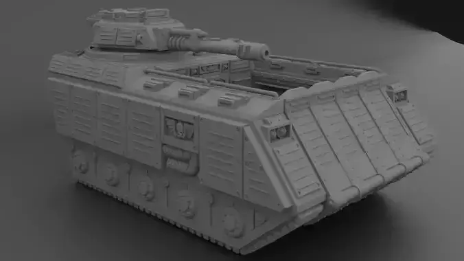 Apex Guardian Troop Transport Grim Dark style original Design