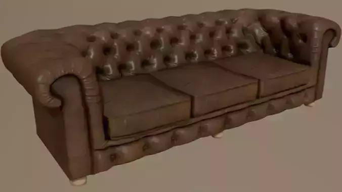 Chesterfield Sofa 3D model