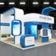 exhibition 3d stall 3D model_6