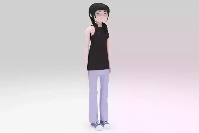 Character Komi Rigged 