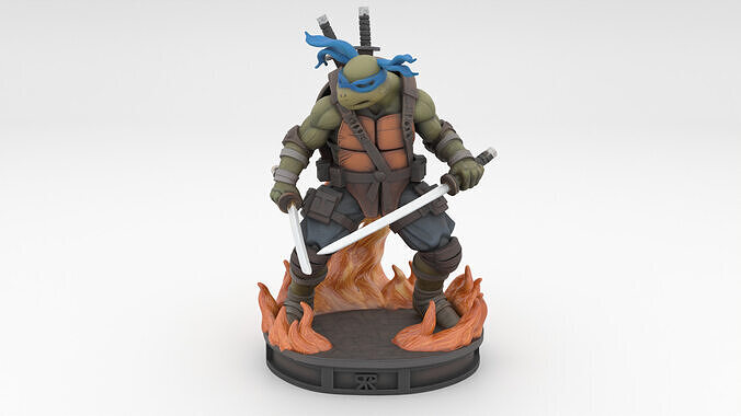 Hero in a Half Shell Free 3D print model