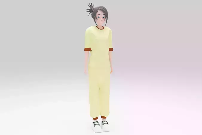 Character Nio Rigged Game Ready