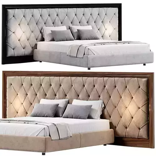 Enya capitone Bed  3D model