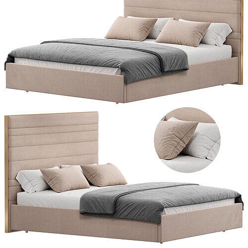 Boheme Bed  3D model