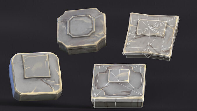 Mini Nadgrob 3D model