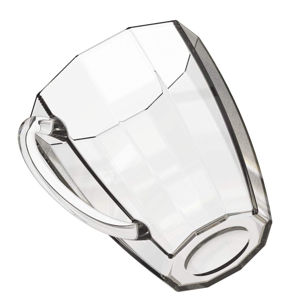 Premium Decagonal Tumbler 3D print model_2