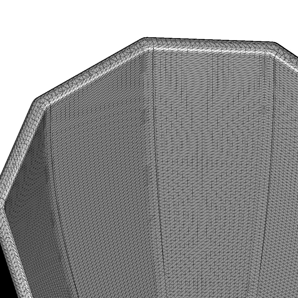 Premium Decagonal Tumbler 3D print model_5