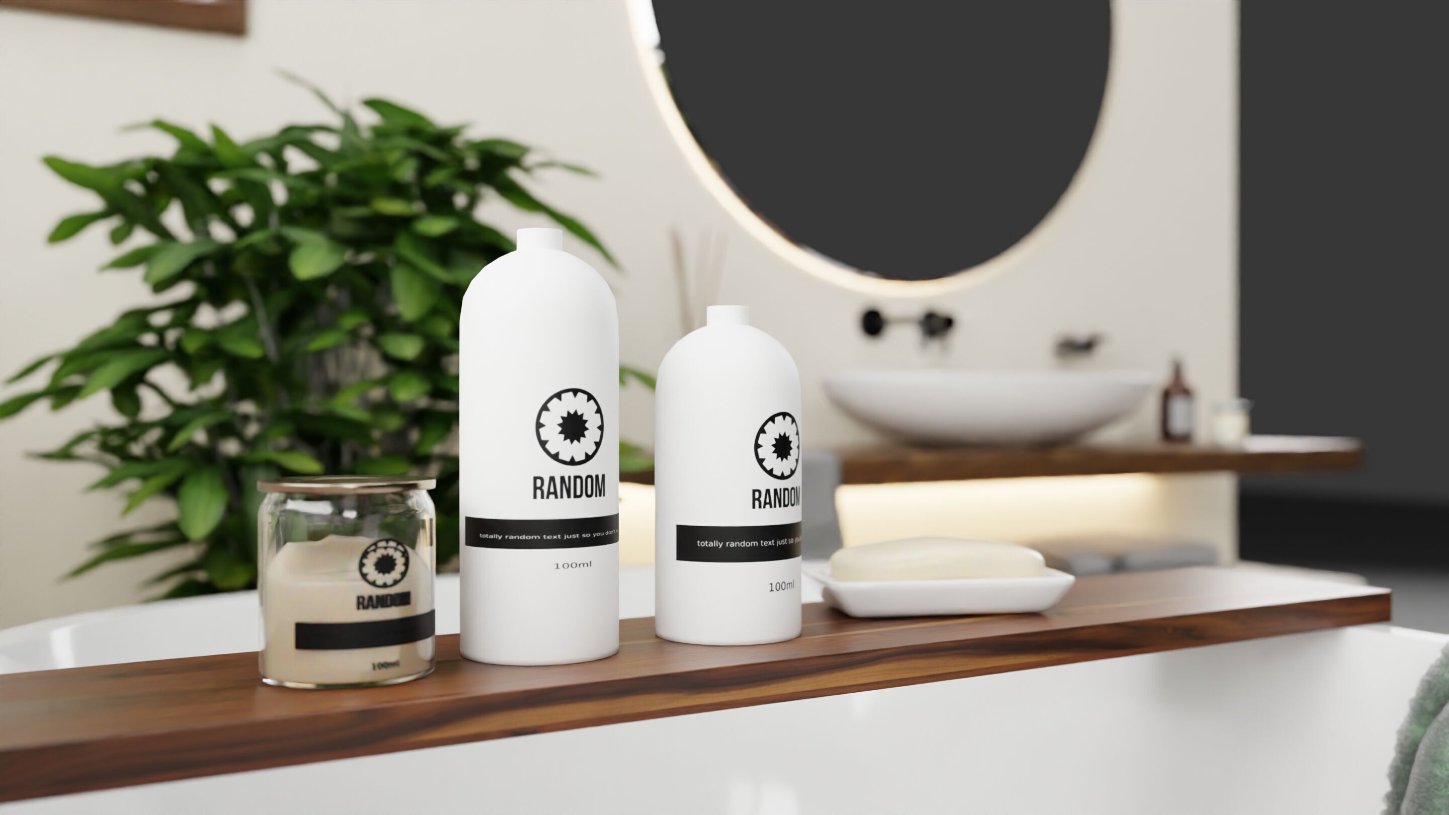 Bathroom interior 3D model_5