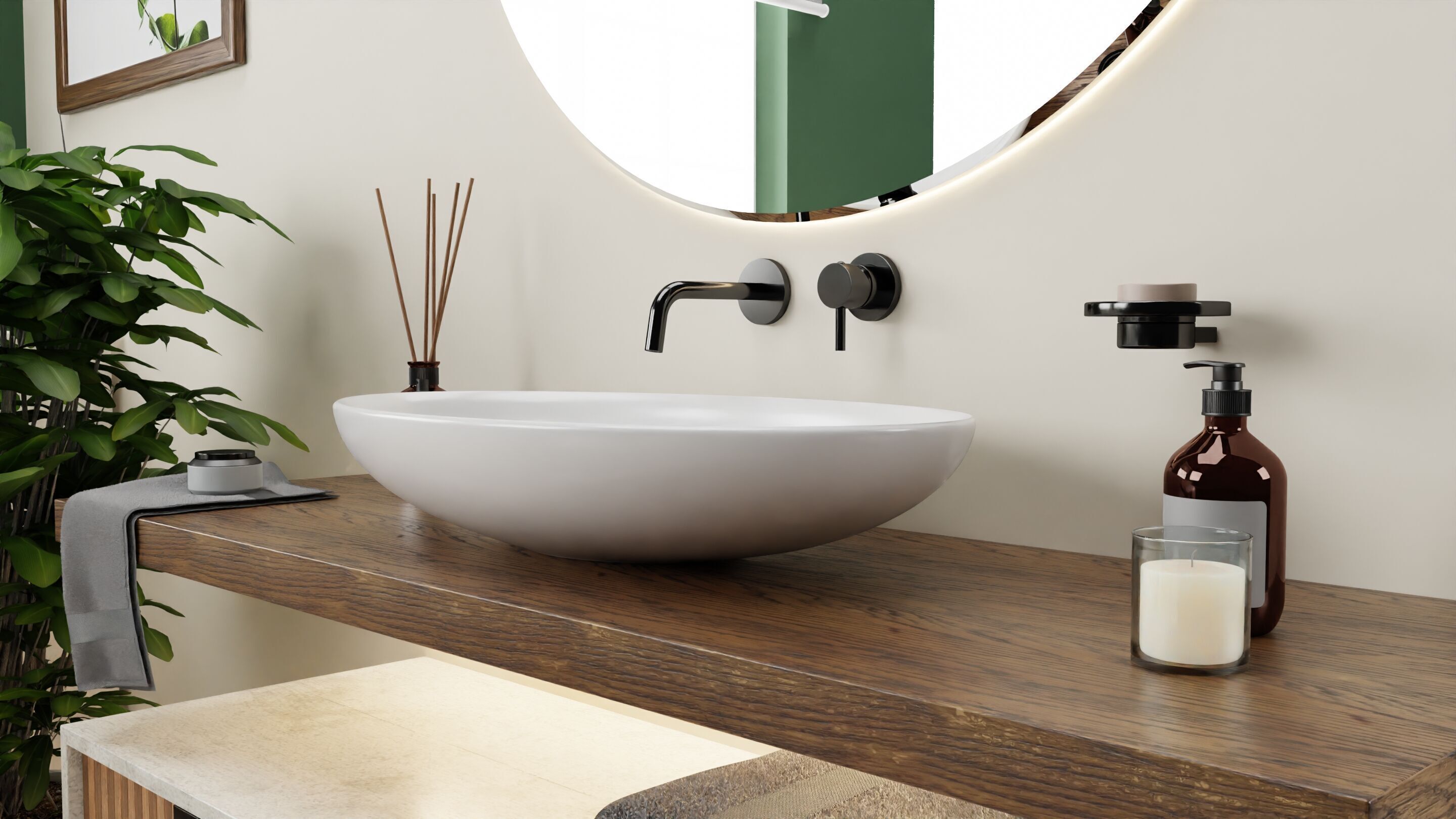 Bathroom interior 3D model_2