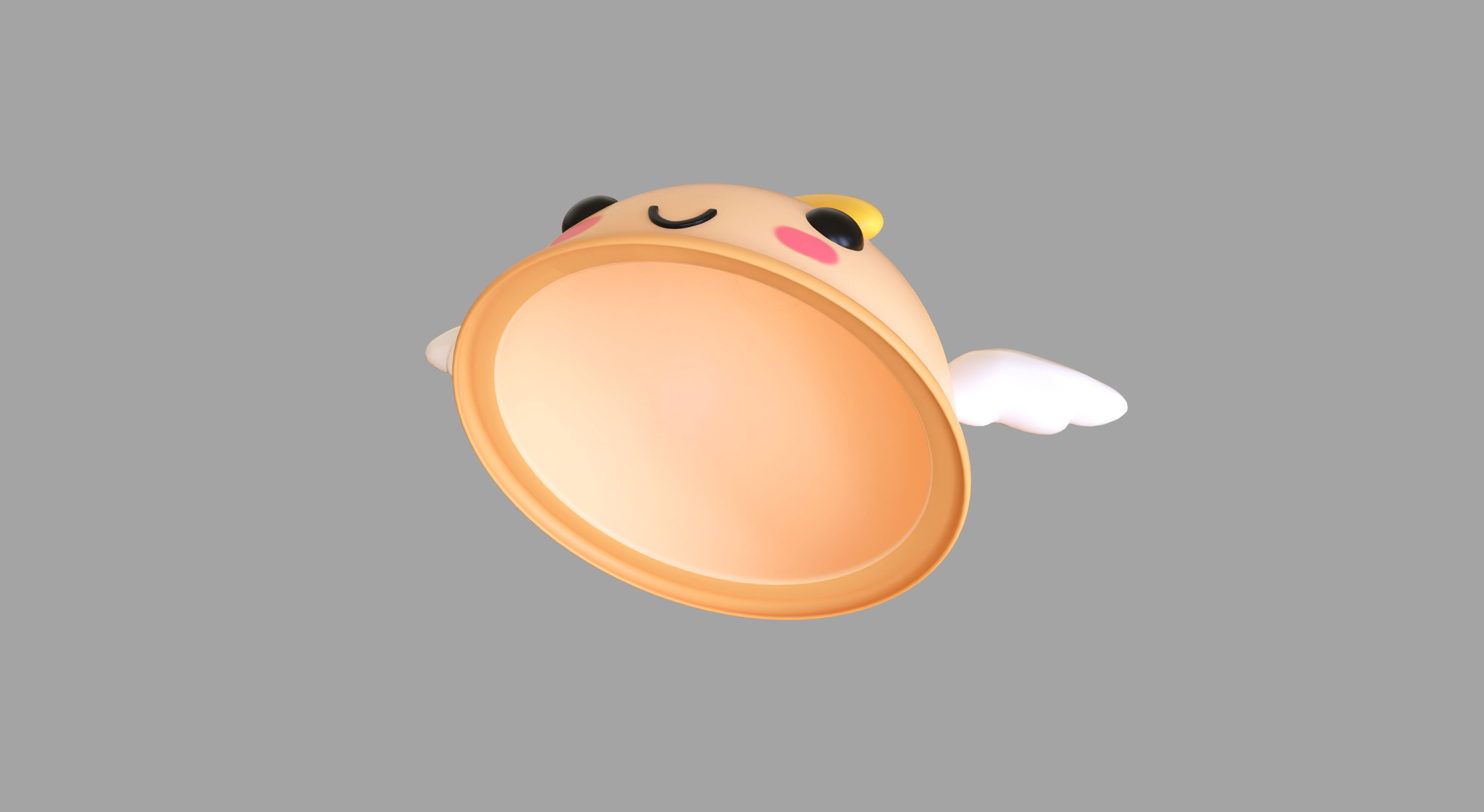 Low-Poly Angle Hat Low-poly 3D model_3