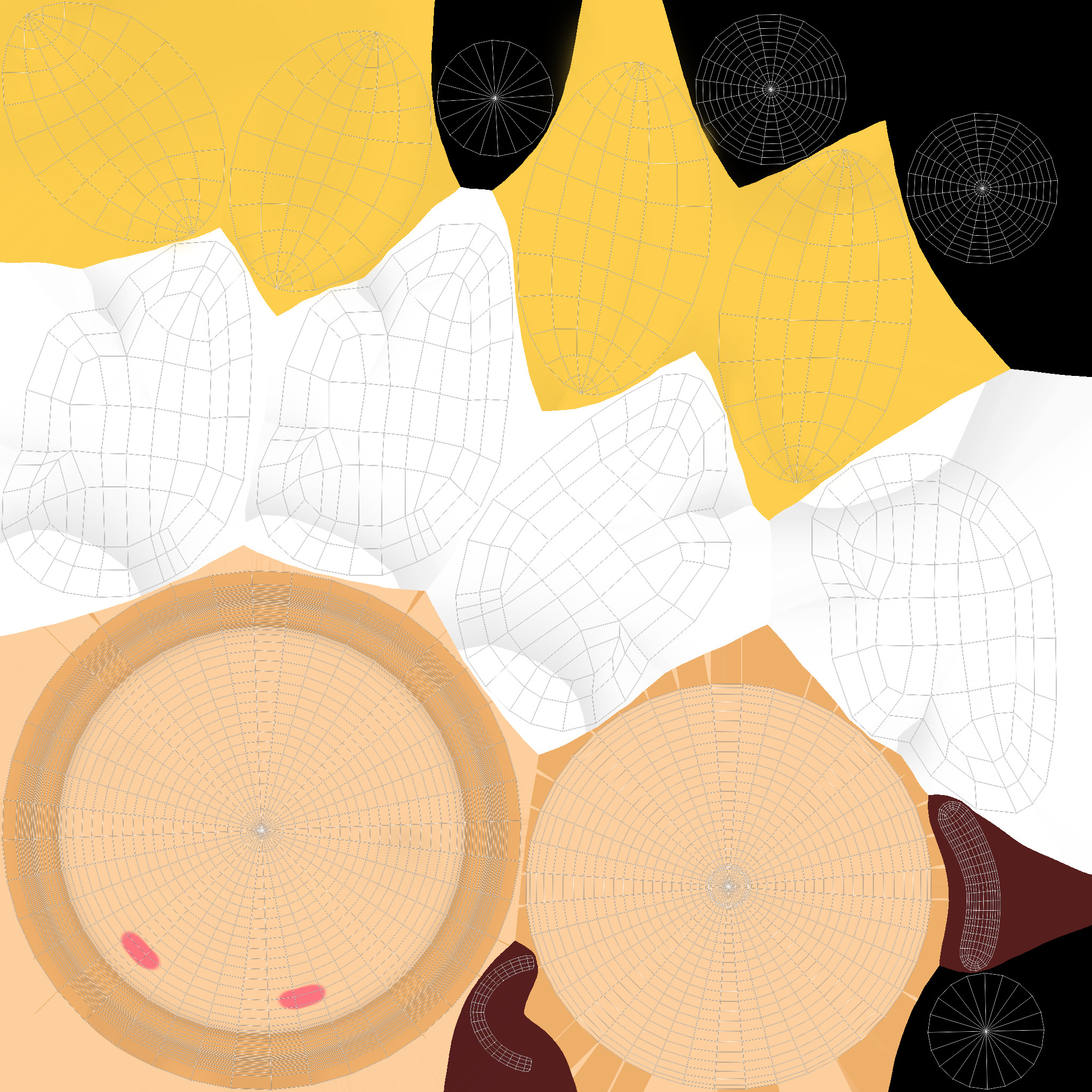 Low-Poly Angle Hat Low-poly 3D model_6