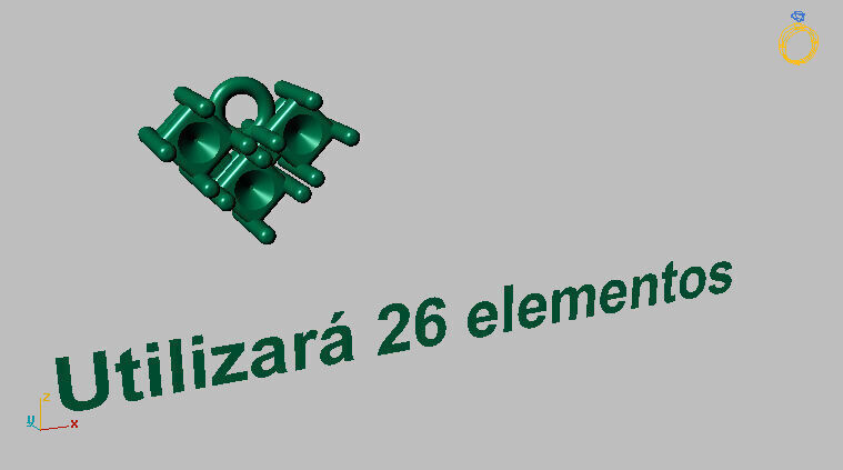 Articulated Cross Pendant 2 00mm 3D print model_11