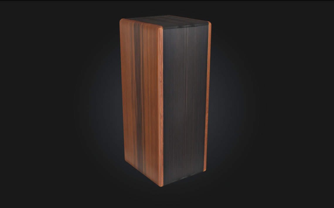 Wooden Harmony Sculptural Wooden  3D model_3