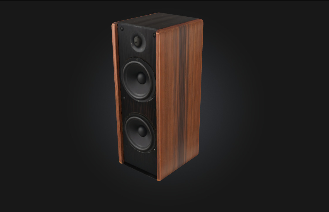 Wooden Harmony Sculptural Wooden  3D model_1