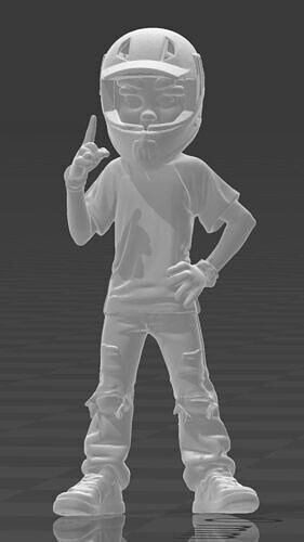 atv bmx dirtbike mx boy 3D print model