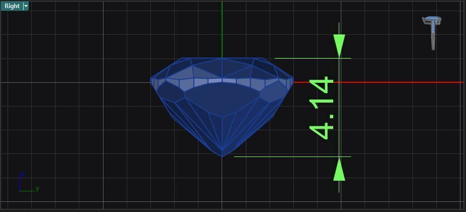 Cathedral style bezel set cushion square shape diamond halo ring 3D print model_20