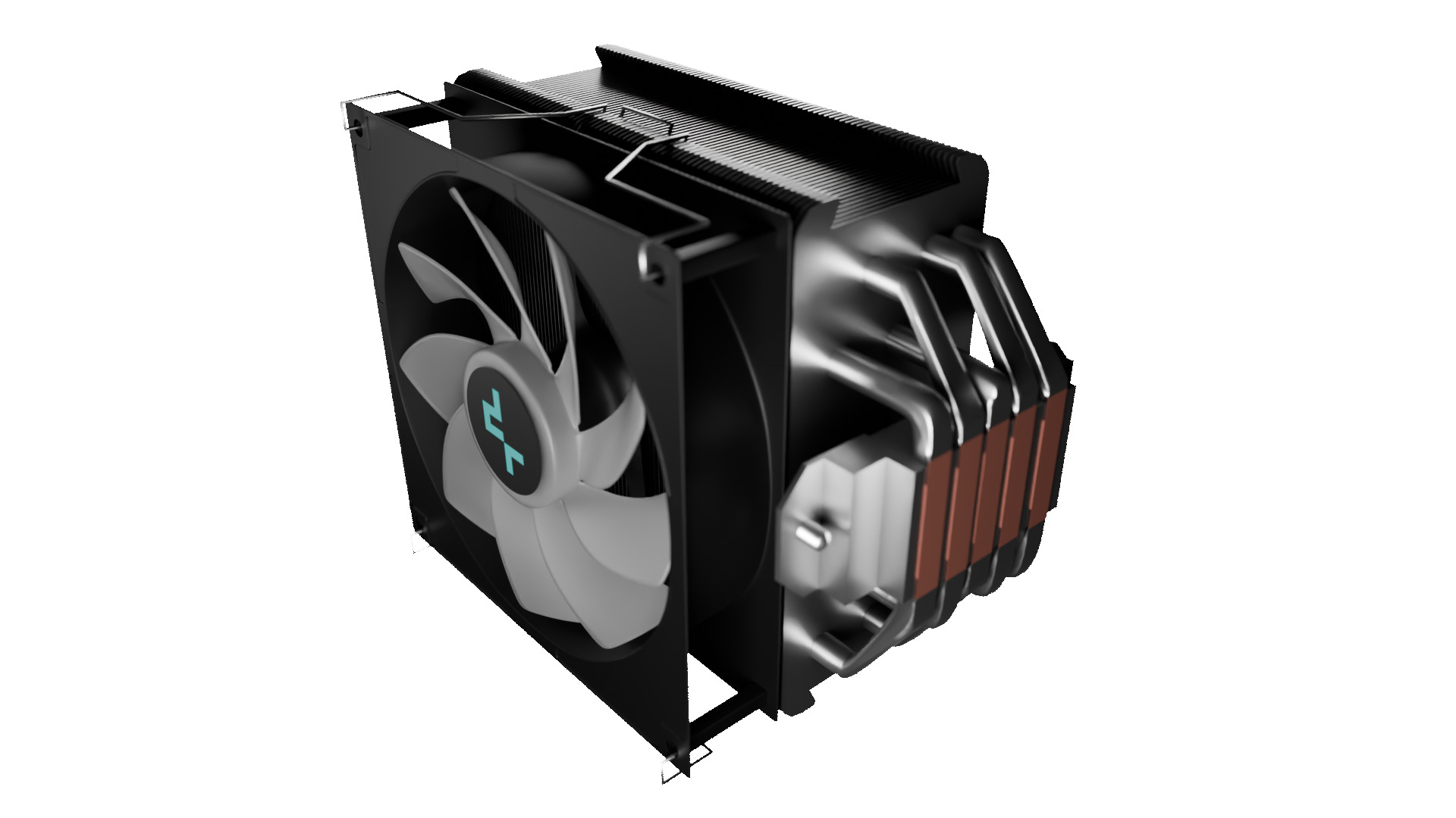 Deepcool AG500 ARGB air cooler 3D model_5