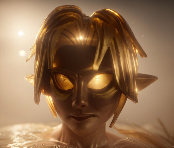 Fierce Deity Link Mask  Legend of Zelda 3D Print Ready 3D print model
