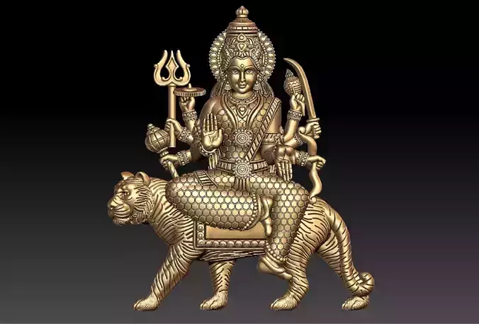Durga maa pendent