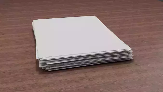 Simple Stack of Paper