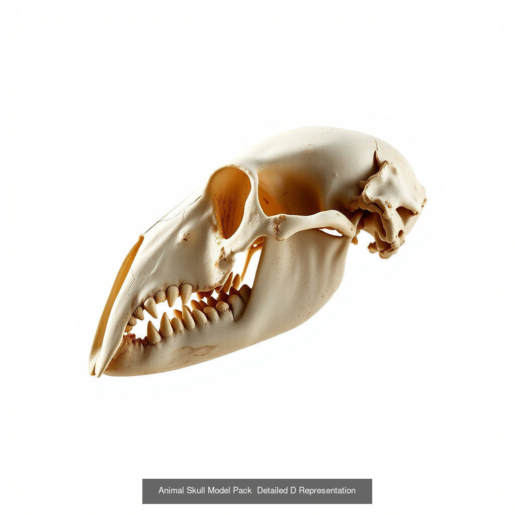 Comprehensive Animal Skull 3D Model Pack 3D Model Collection_20