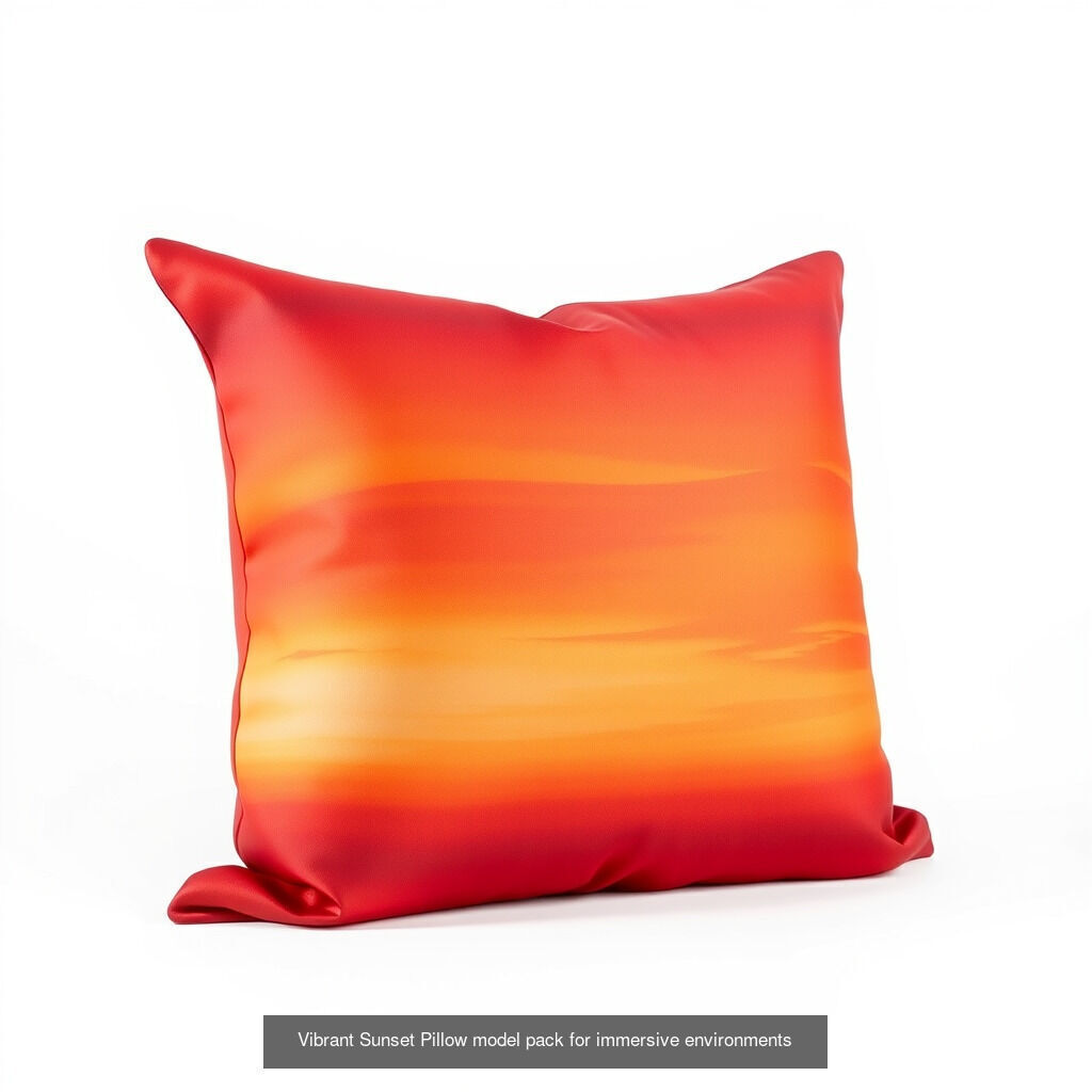 Dynamic Ottoman  Pillow Model Pack 3D Model Collection_27