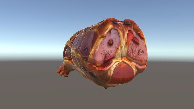Realistic Raw Meat Model Pack for Culinary Visuals Low-poly 3D model 5