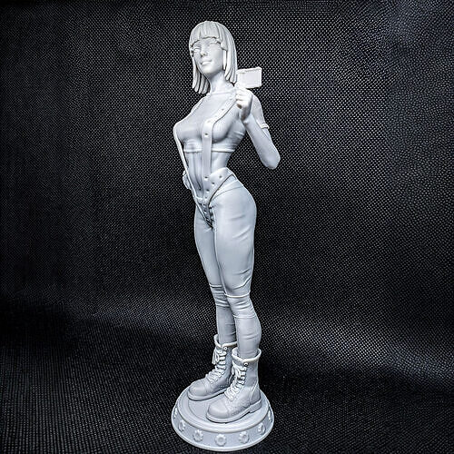 LEELOO - CHARACTER MINIATURE FIGURE STATUE 3D print model