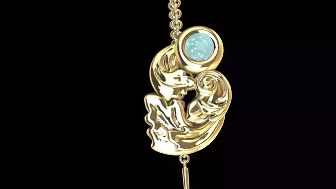 Thread And Needle Earrings