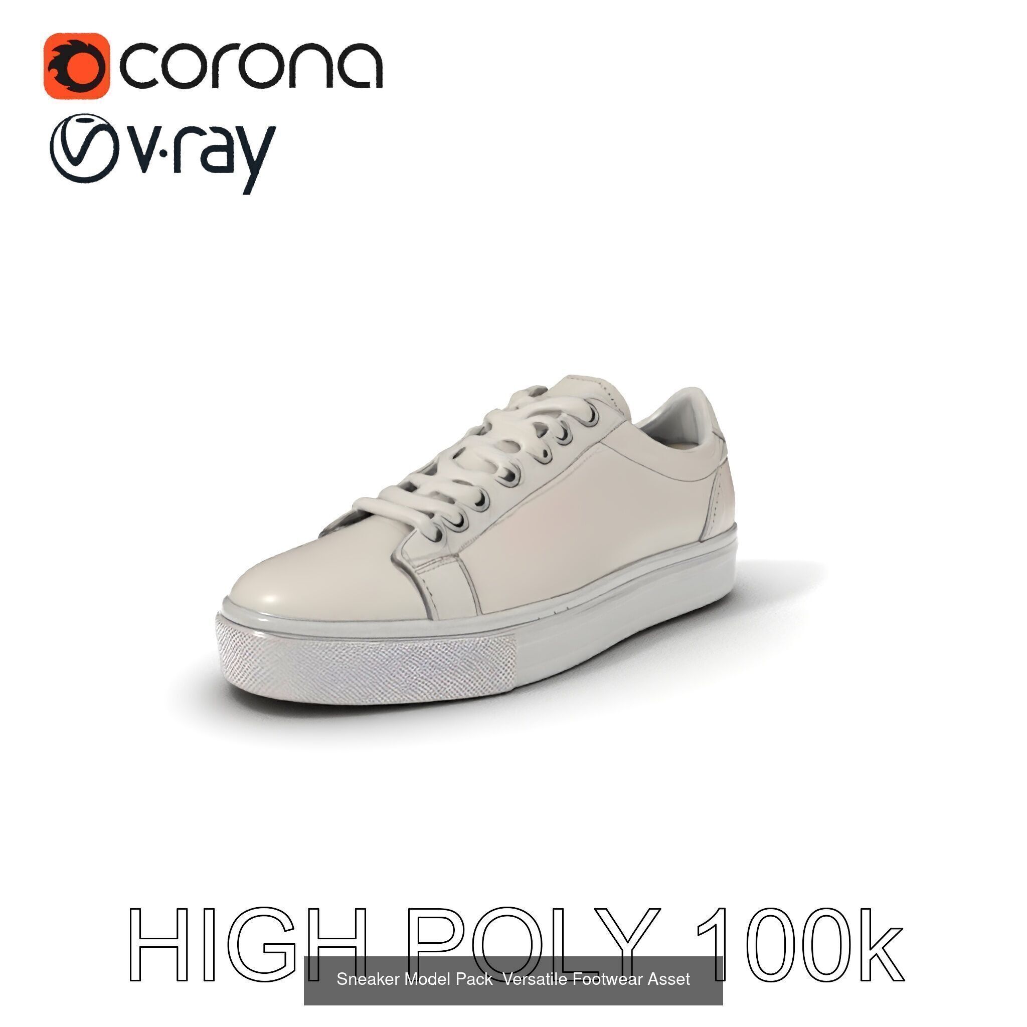 Versatile Footwear 3D Model Collection _11