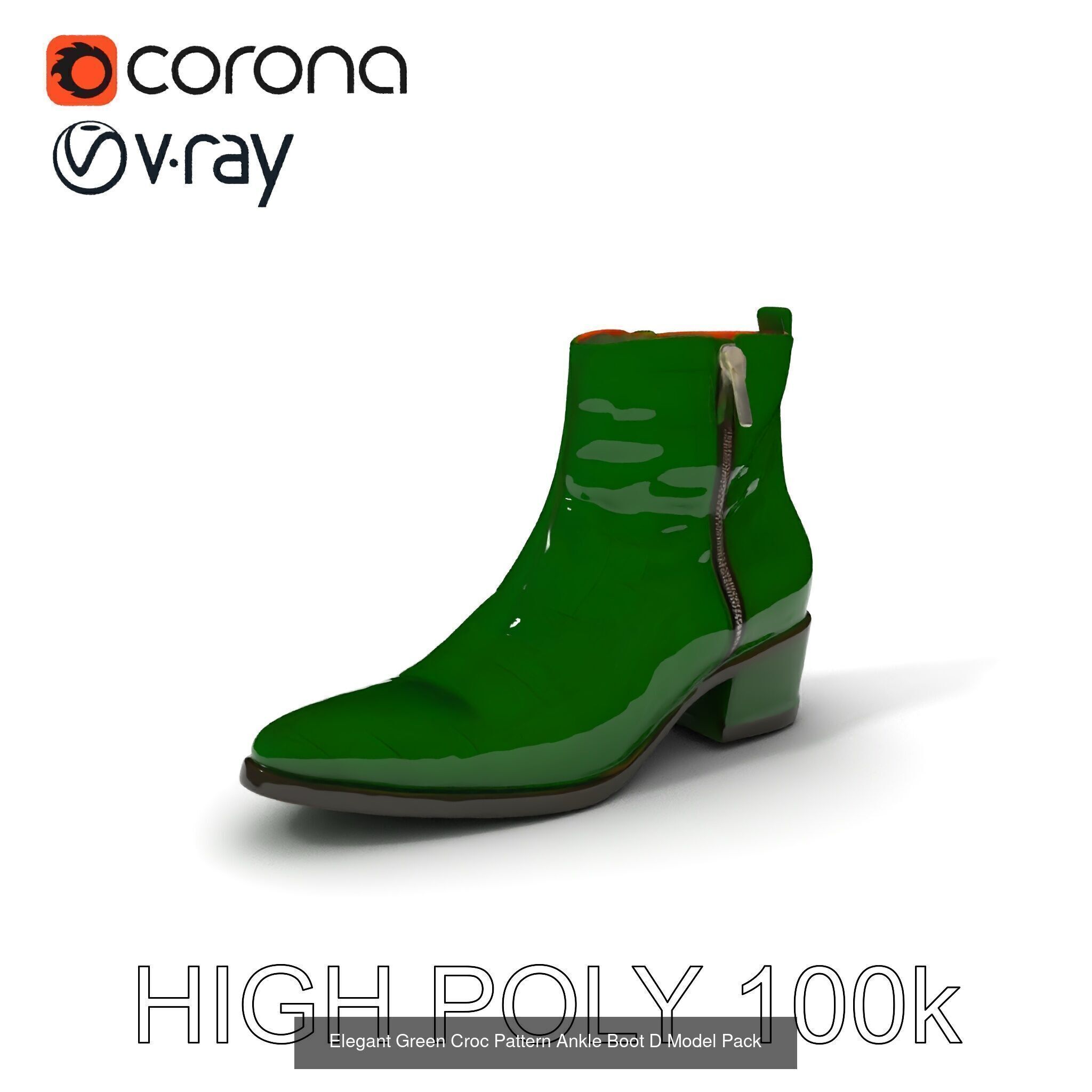 Versatile Footwear 3D Model Collection _17