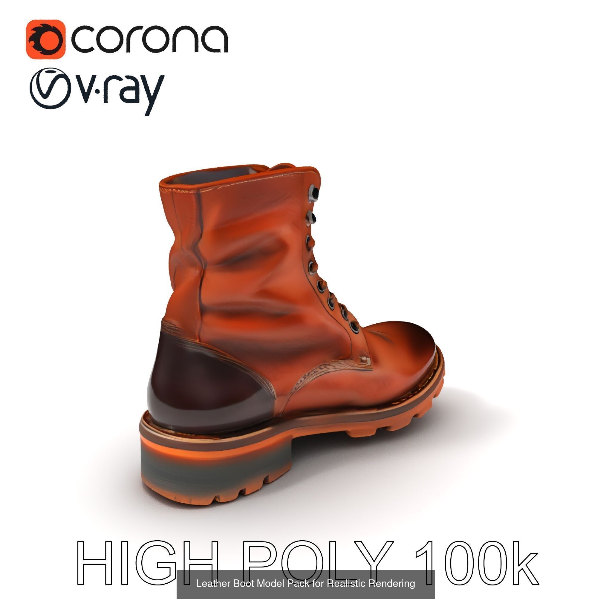 Versatile Footwear 3D Model Collection _14