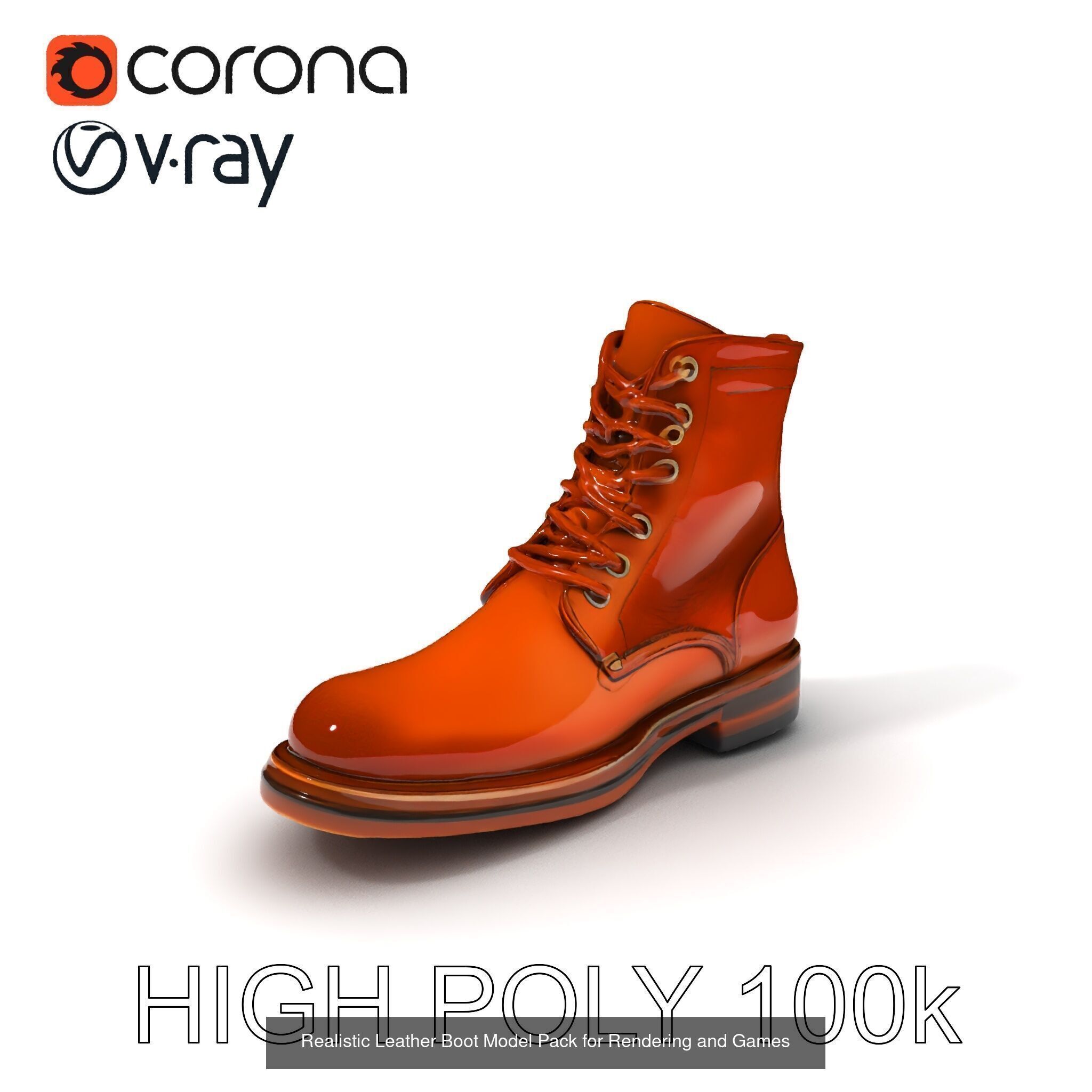 Versatile Footwear 3D Model Collection _15