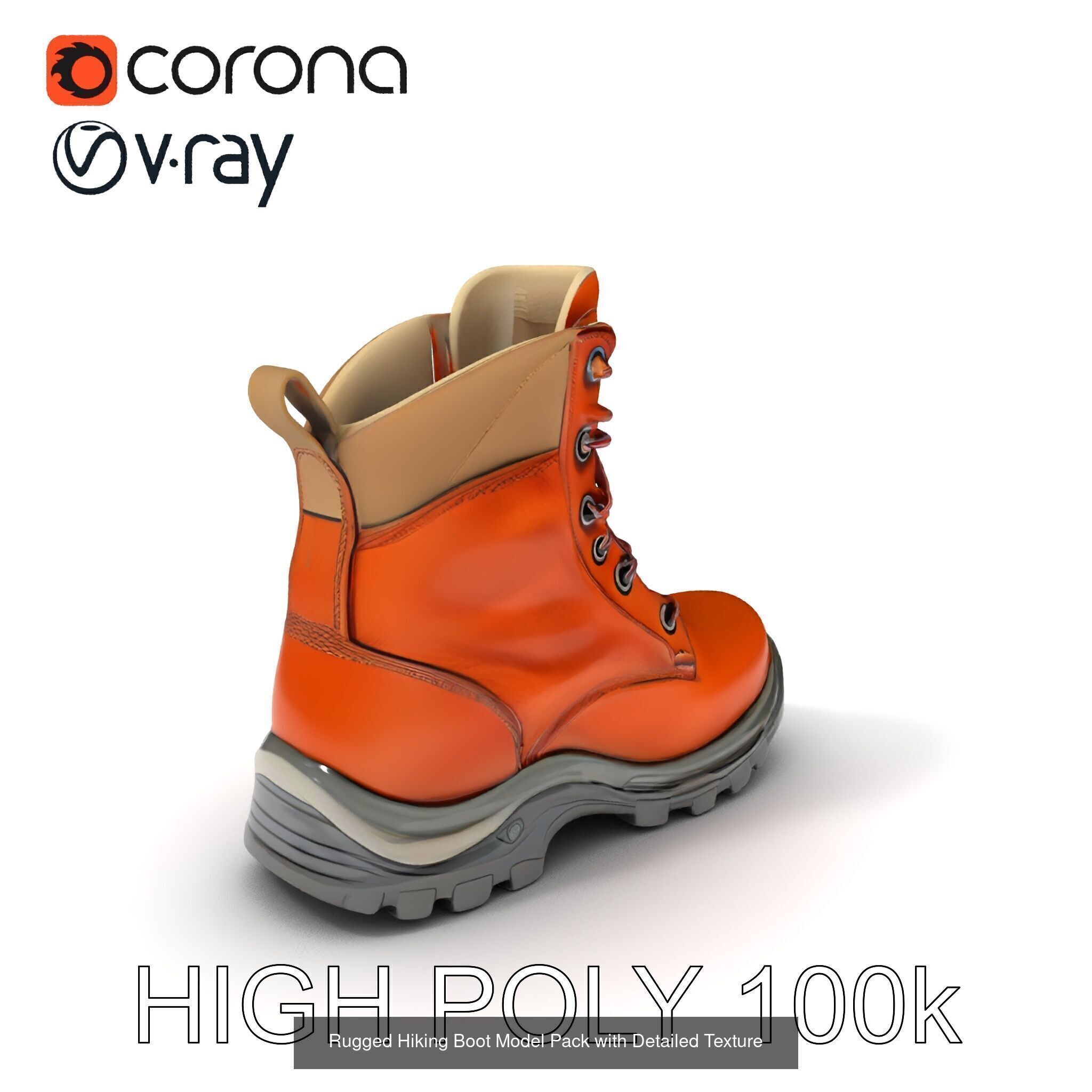 Versatile Footwear 3D Model Collection _19