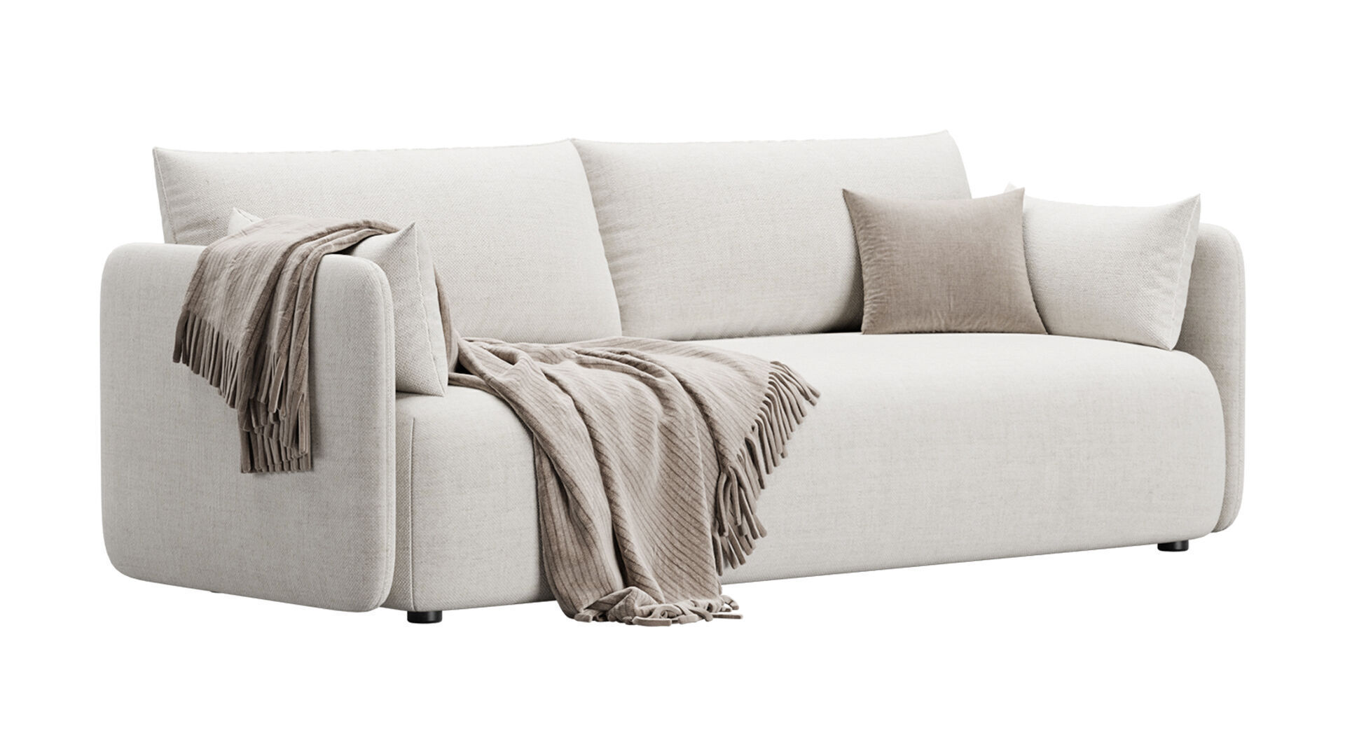 Offset Sofa 3D model_1