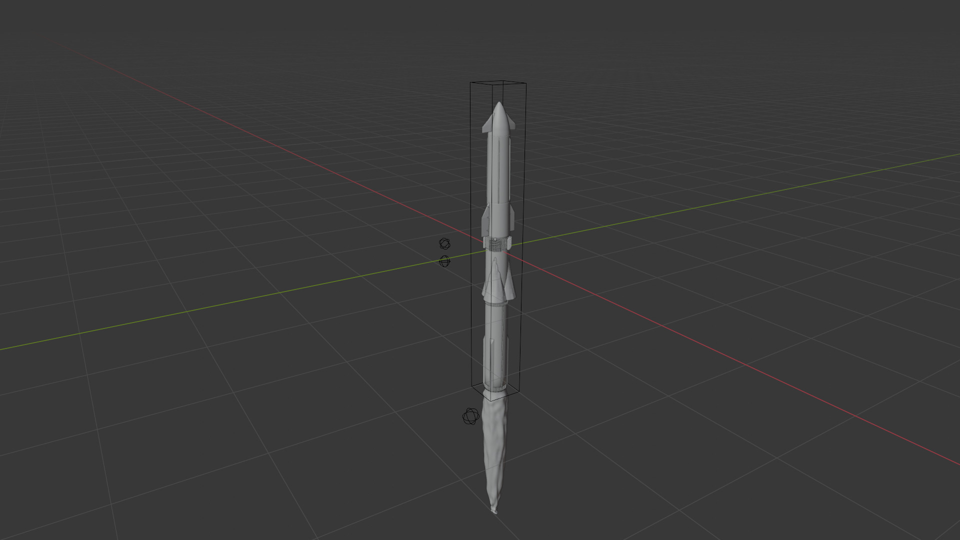 Starship- Rigged 3D 3D model_7