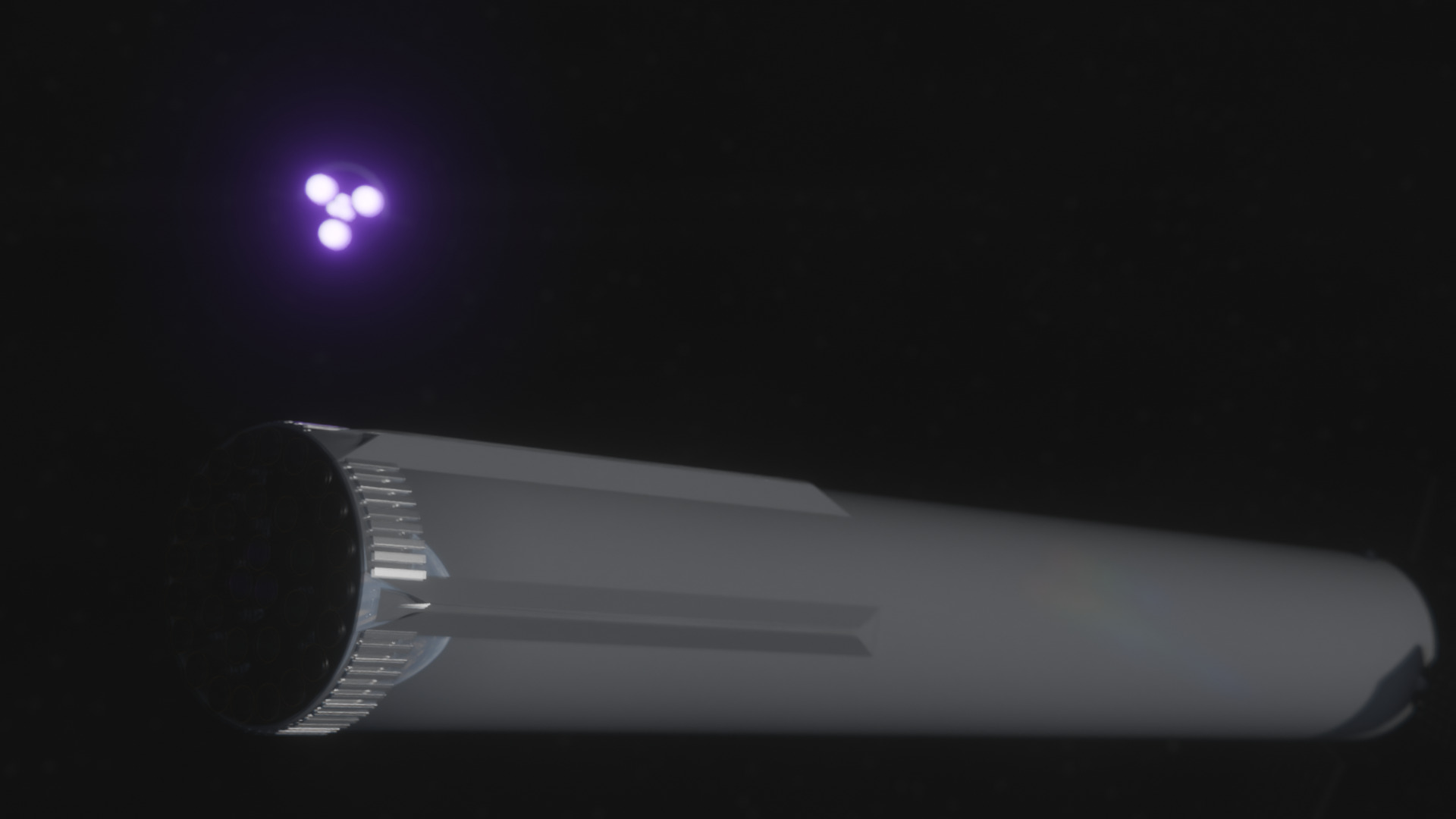 Starship- Rigged 3D 3D model_6