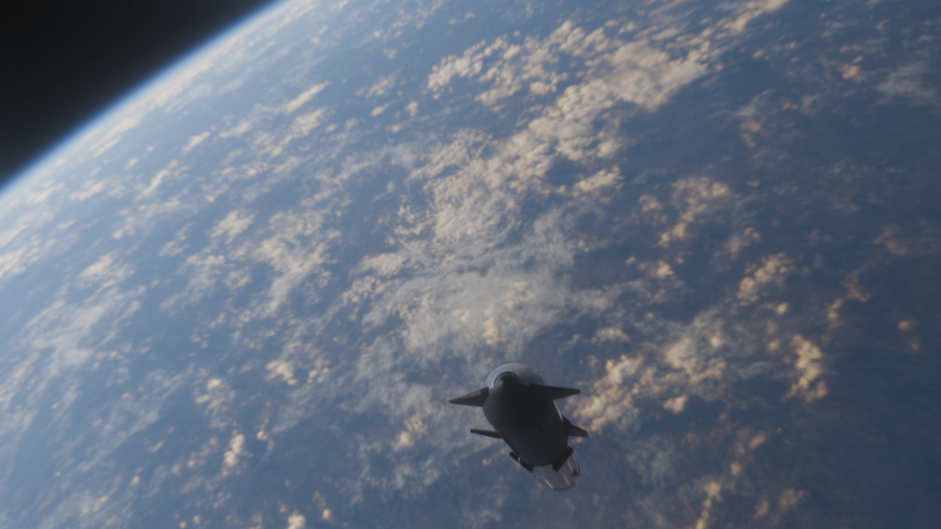 Starship- Rigged 3D 3D model_22