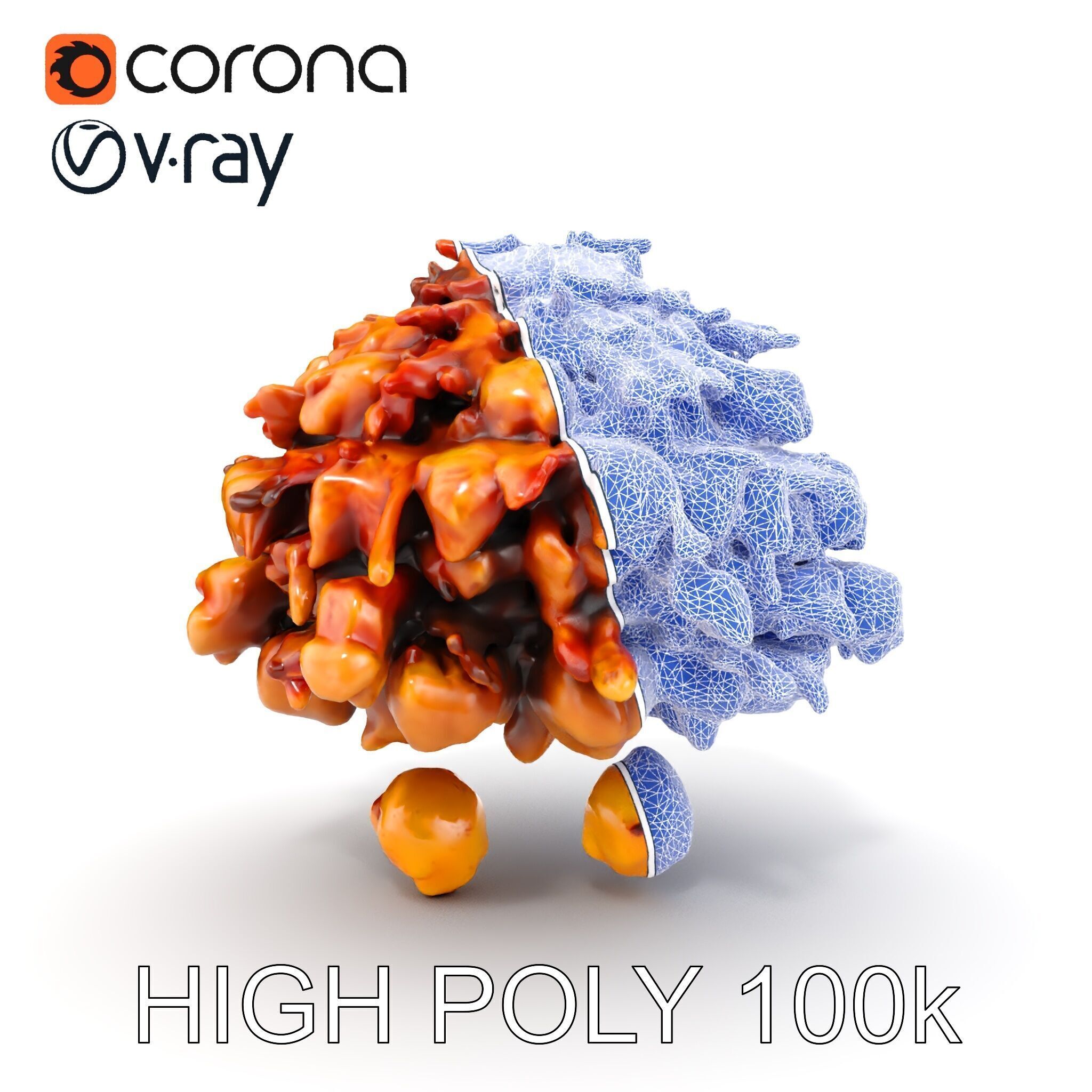 Mushroom Cuisine Model Pack Low-poly 3D model_31