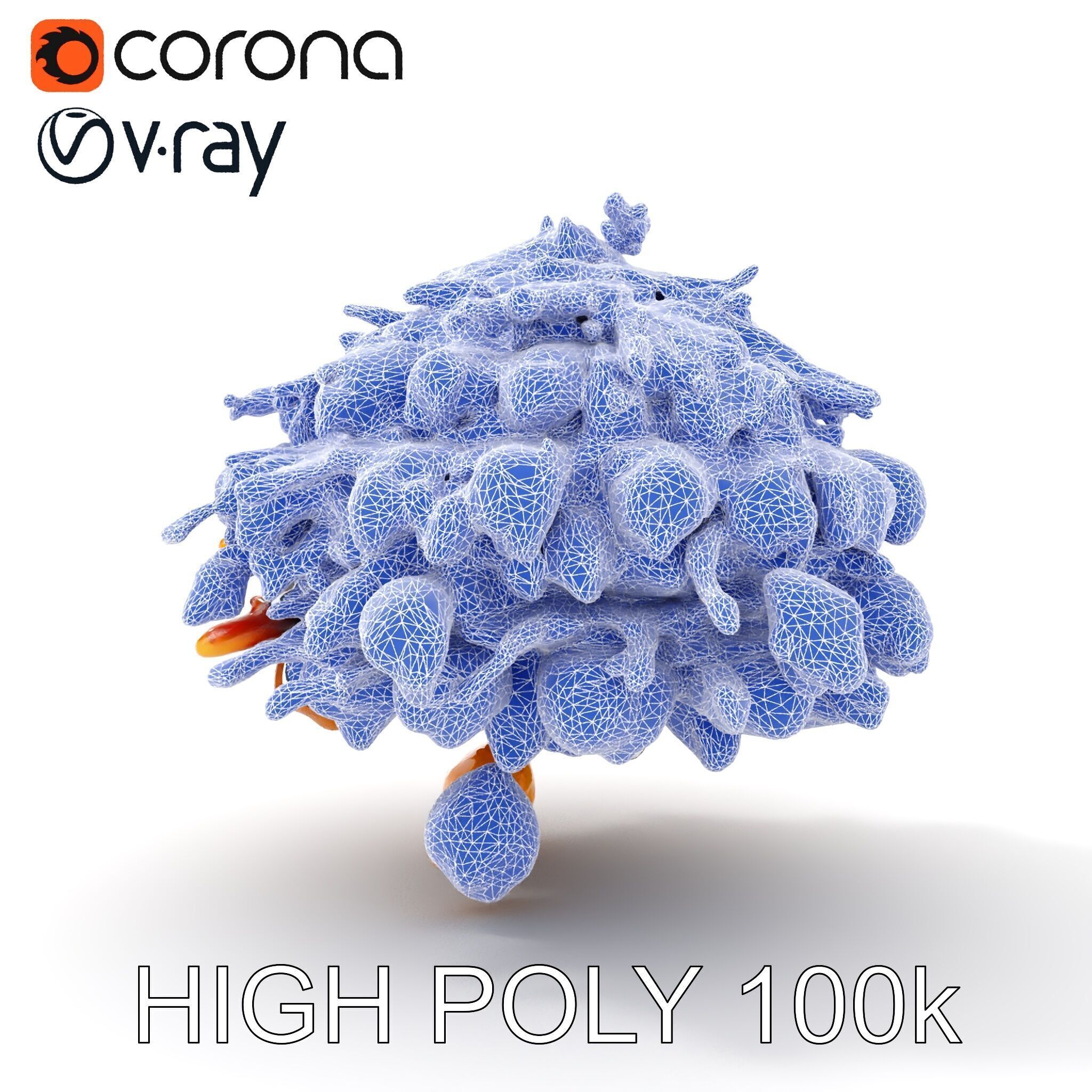 Mushroom Cuisine Model Pack Low-poly 3D model_20