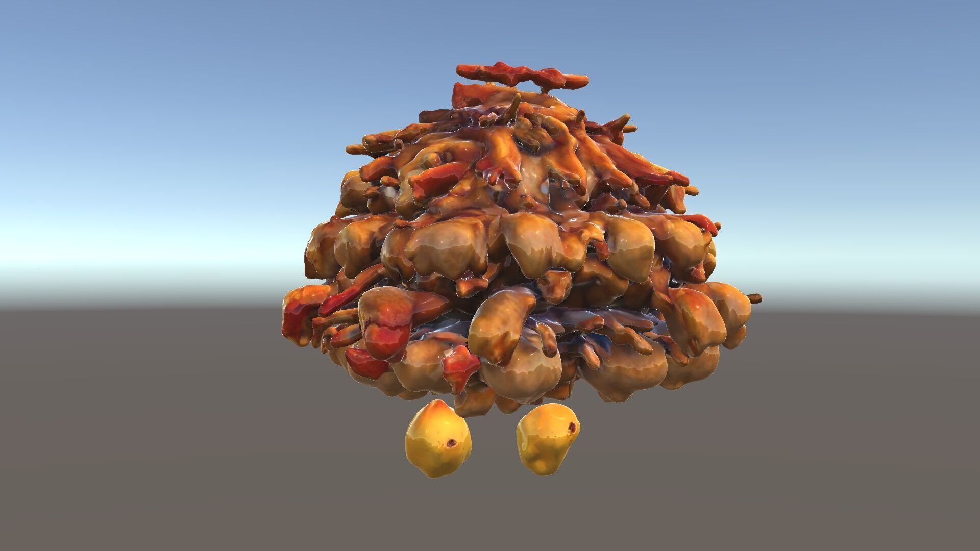 Mushroom Cuisine Model Pack Low-poly 3D model_33