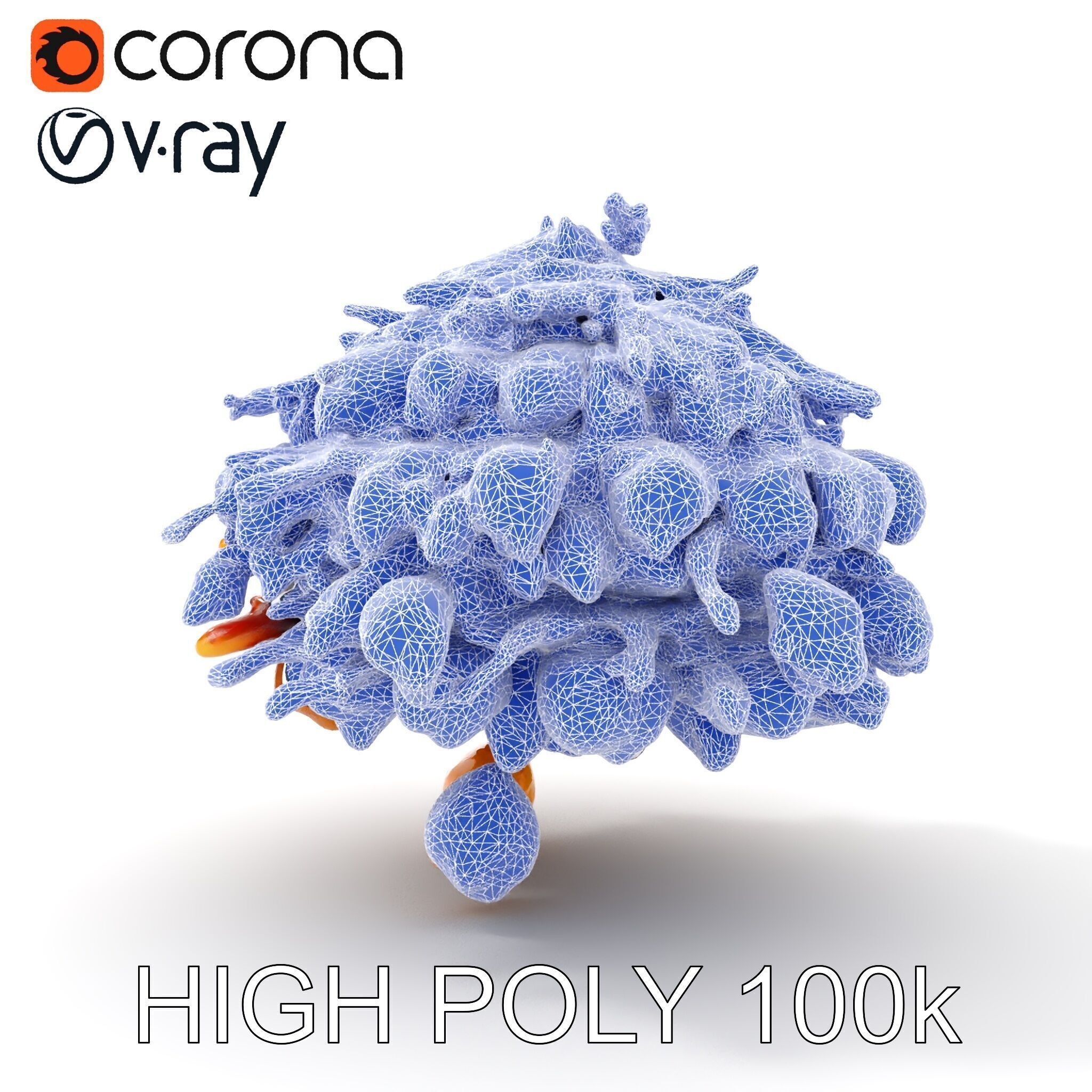 Mushroom Cuisine Model Pack Low-poly 3D model_27