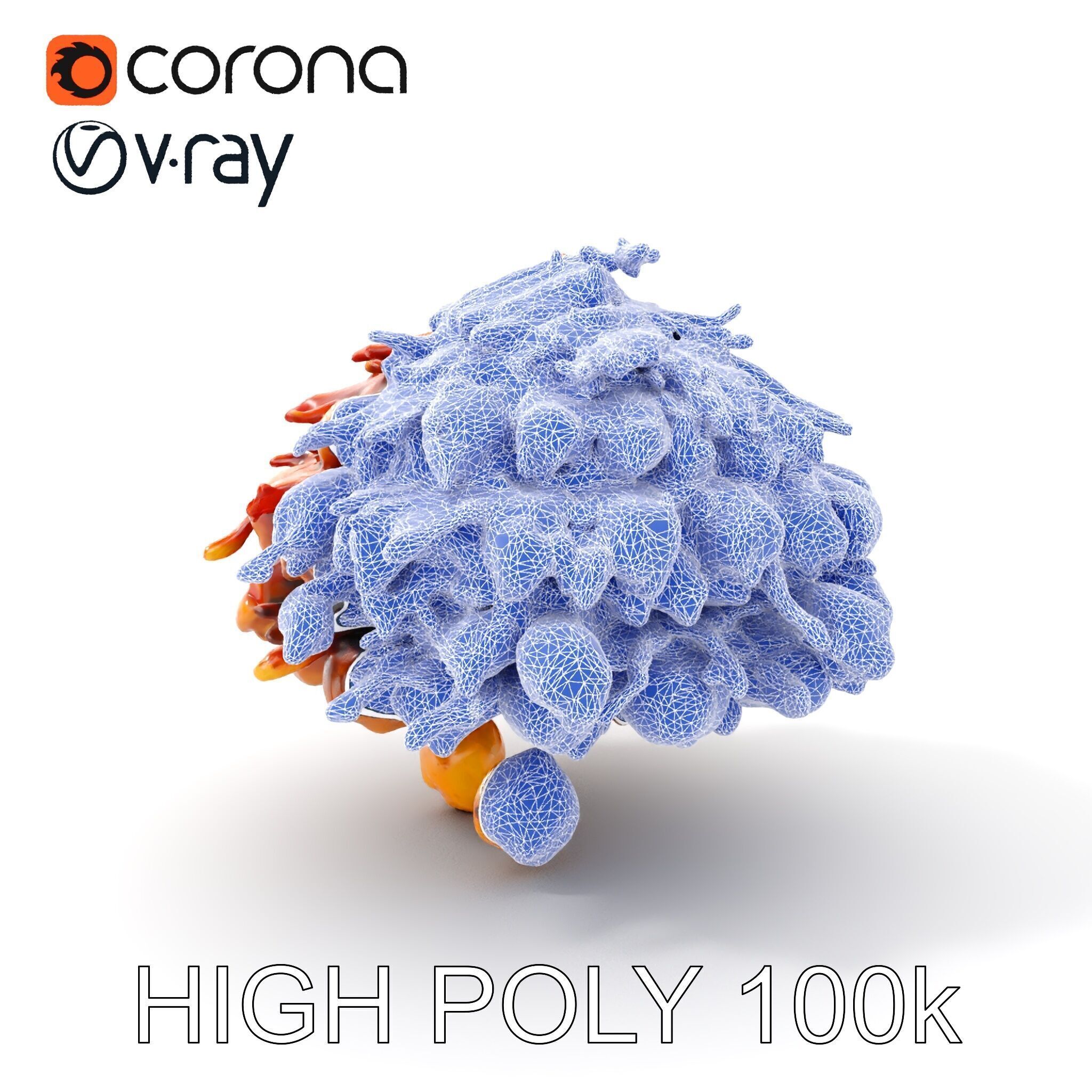 Mushroom Cuisine Model Pack Low-poly 3D model_4