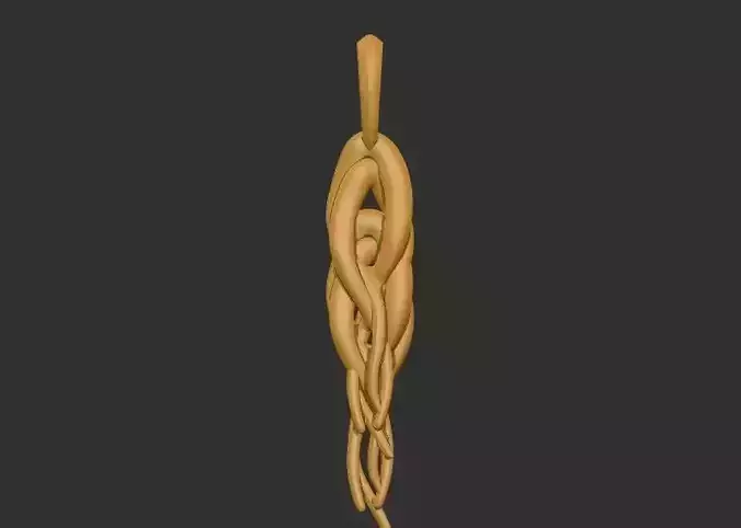 Unique Organic shape pendant