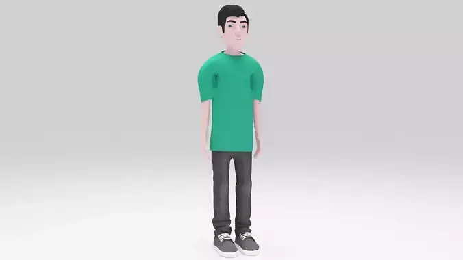 Character Brian Rigged 