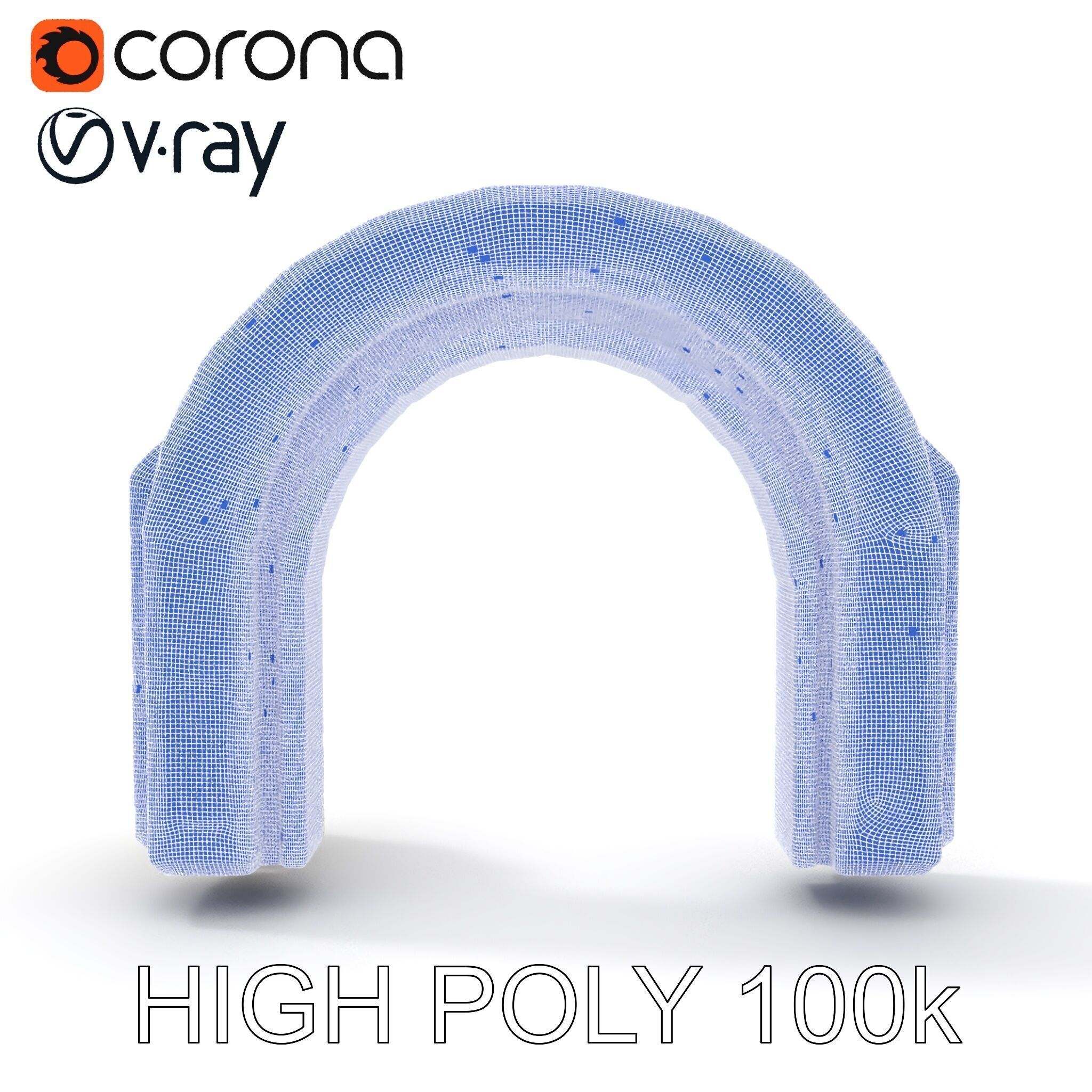 Ancient Stone Archway model pack Low-poly 3D model_29