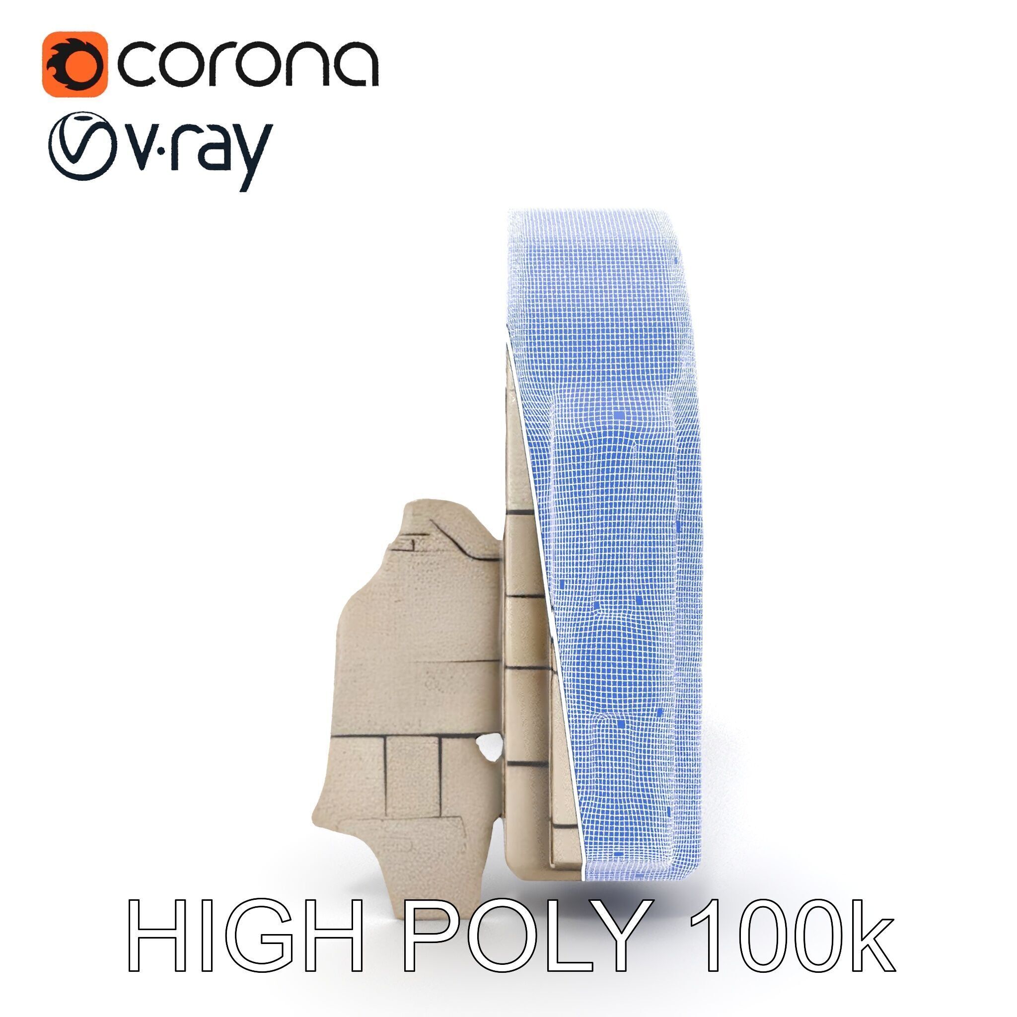 Ancient Stone Archway model pack Low-poly 3D model_32