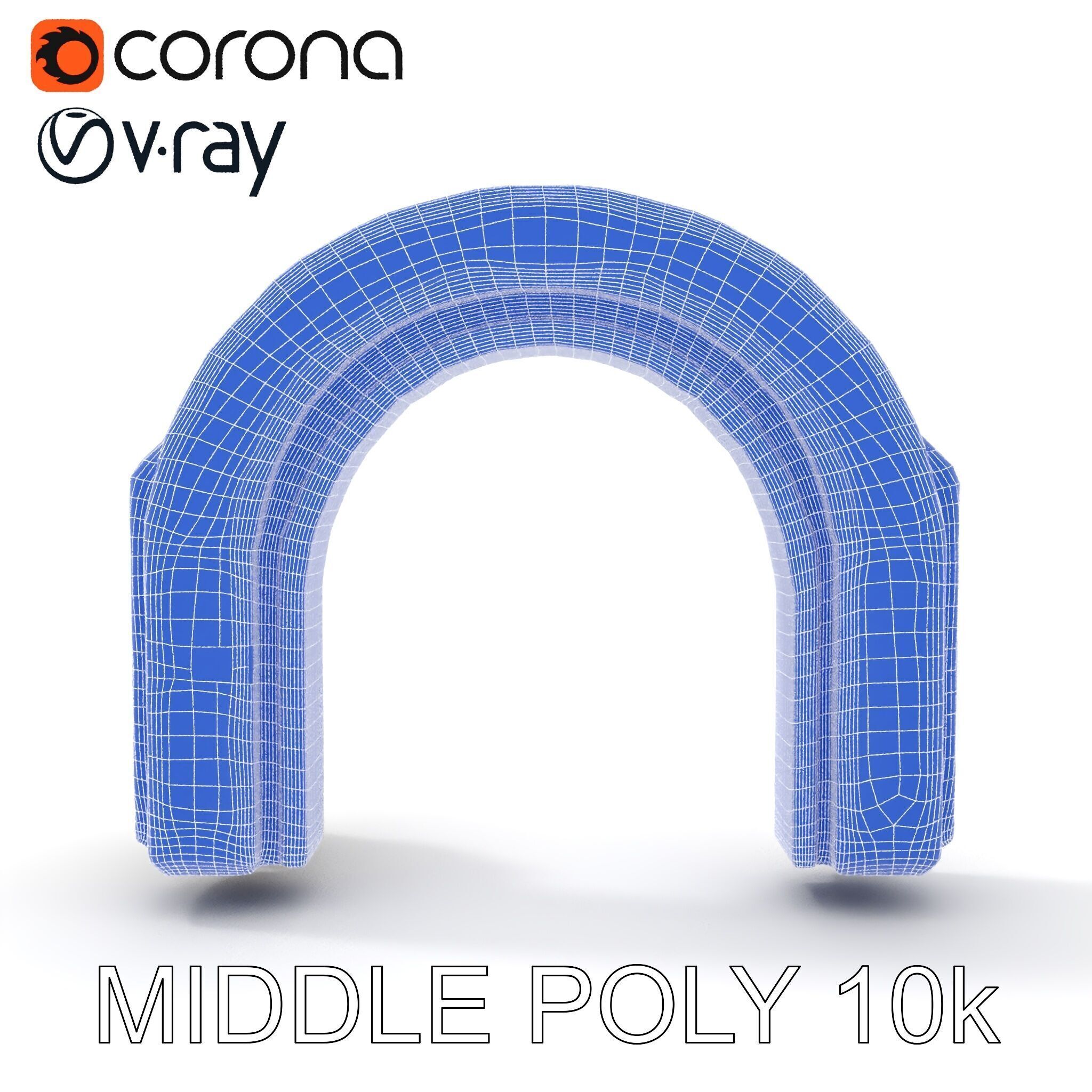 Ancient Stone Archway model pack Low-poly 3D model_27