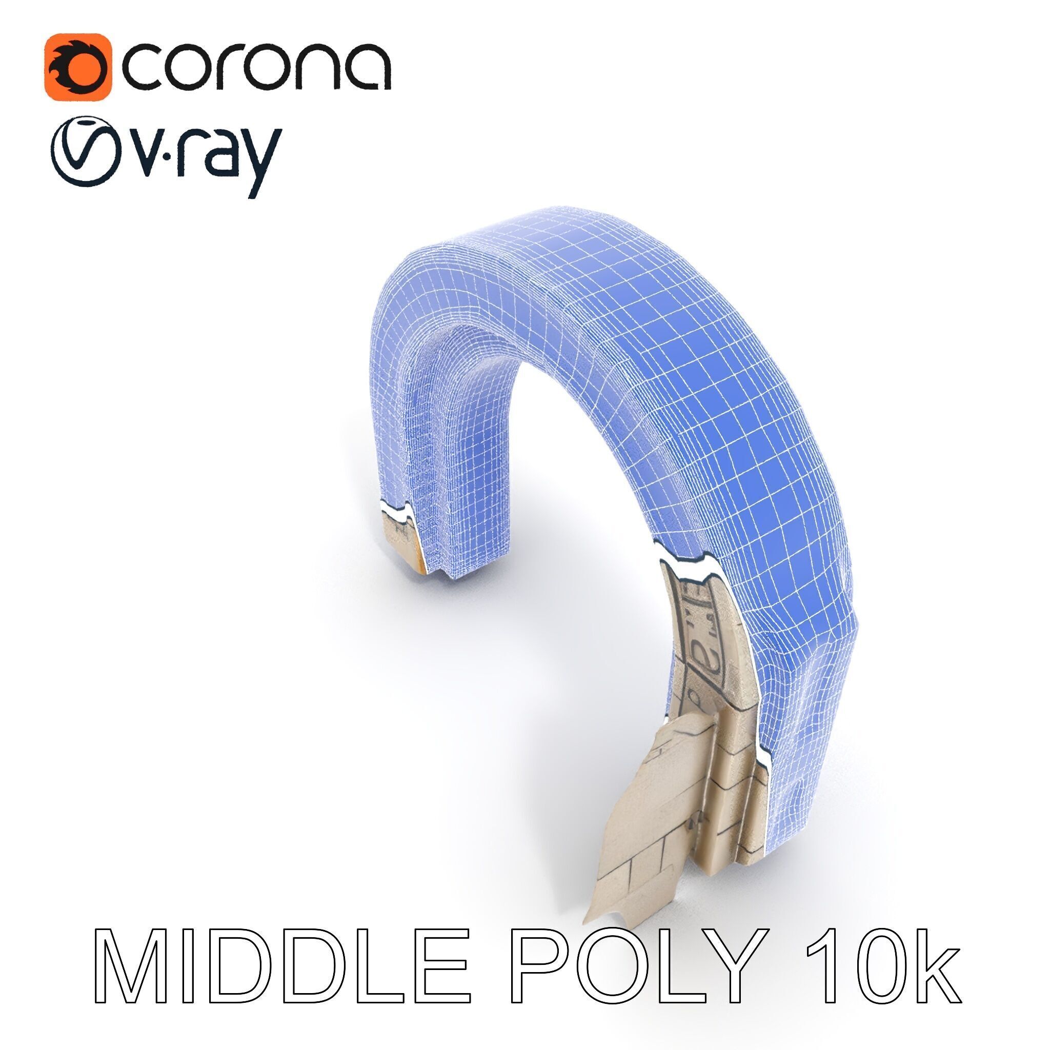 Ancient Stone Archway model pack Low-poly 3D model_15