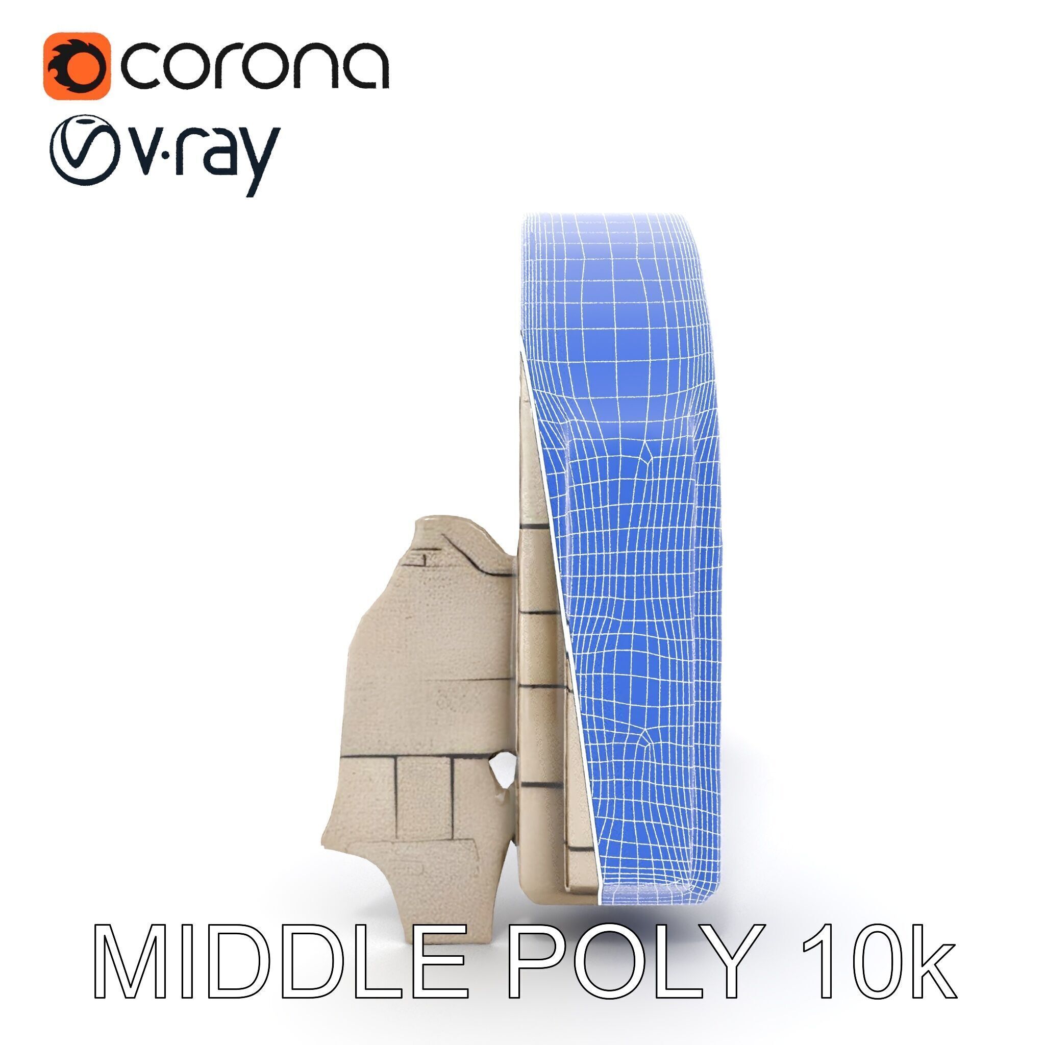 Ancient Stone Archway model pack Low-poly 3D model_30